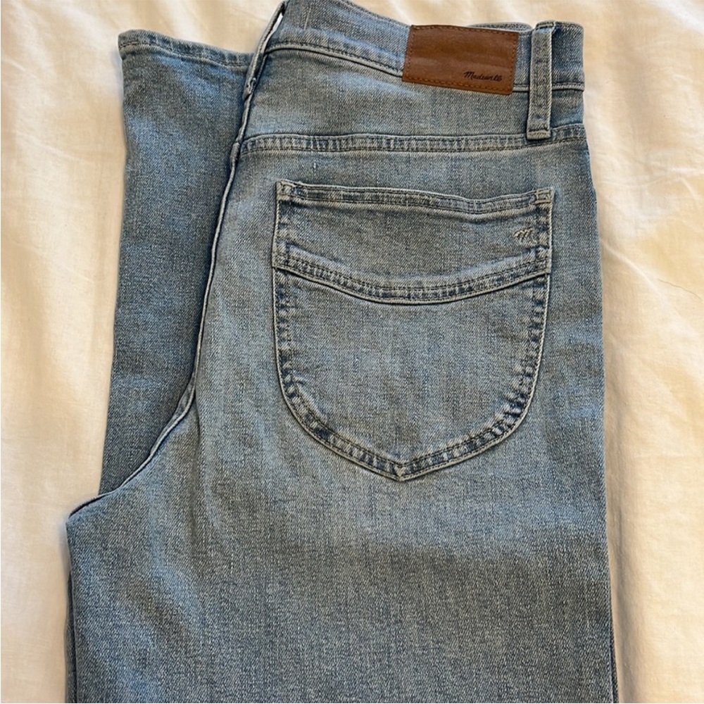 Madewell Flare Knee Rip Jeans - Picture 9 of 9